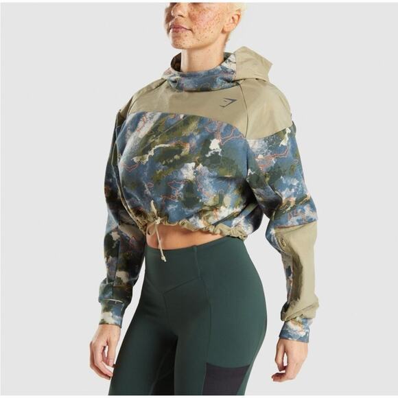 Gymshark Tops - Gymshark Venture Cropped Hoodie